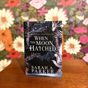 When the Moon Hatched by Sarah A. Parker Hardcover (Very Good - Fantasy)